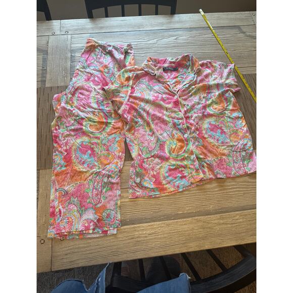 Ralph by Ralph Lauren Other - ralph lauren paisley pj set size large